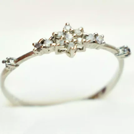 انگشتر نقره زنانه کد 406