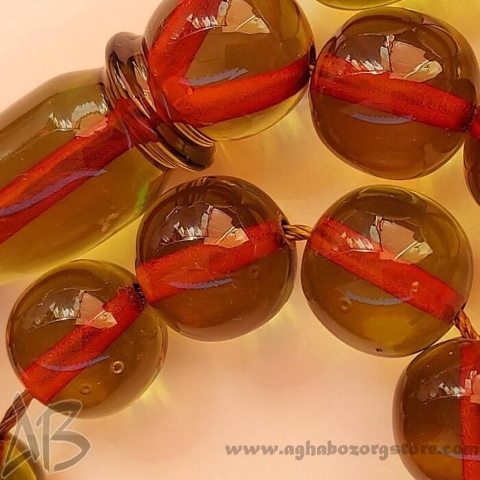 تسبیح سندلوس اصل بودار 33 دانه درشت گرد کد 713 - Image 4