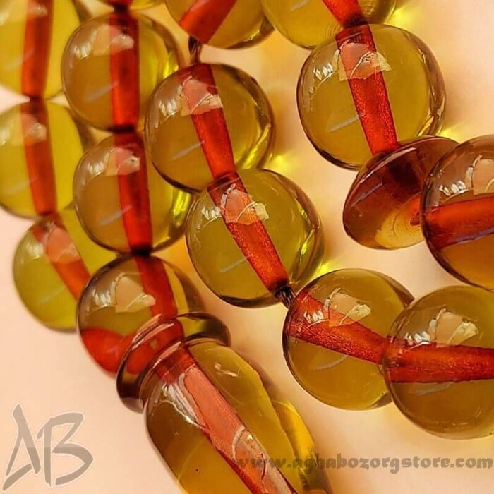 تسبیح سندلوس اصل بودار 33 دانه درشت گرد کد 713 - Image 6