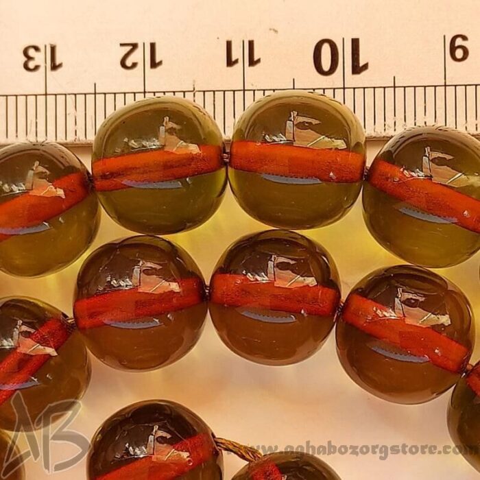 تسبیح سندلوس اصل بودار 33 دانه درشت گرد کد 713 - Image 7