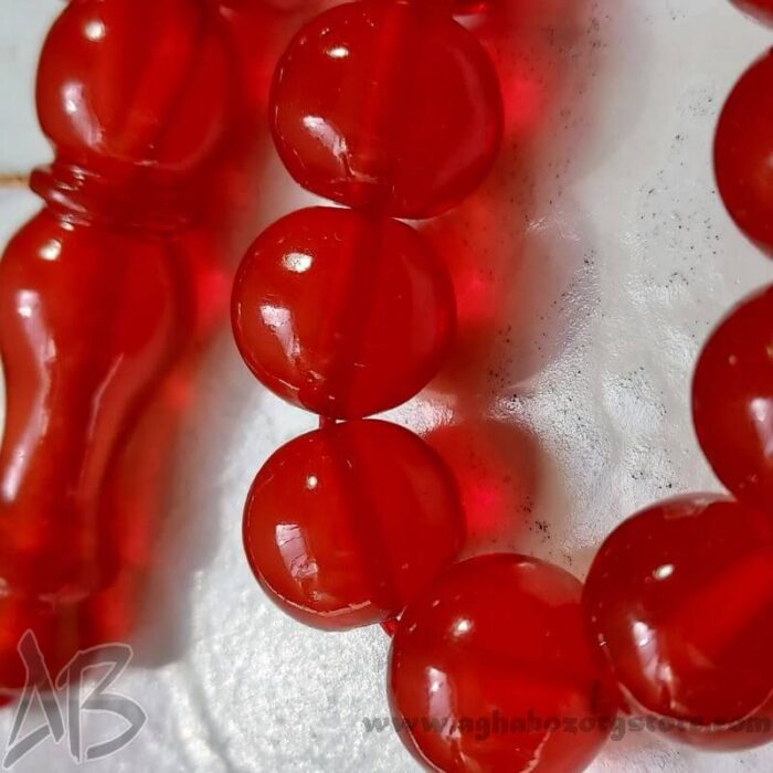 تسبیح سندلوس اصل بودار 35 دانه درشت گرد کد 716 - Image 3