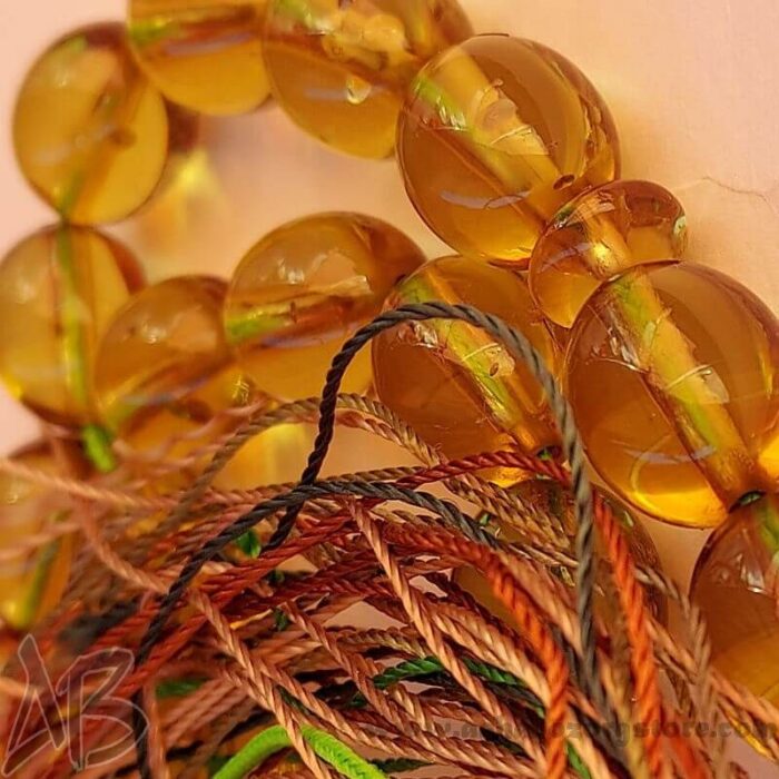 تسبیح سندلوس اصل بودار 33 دانه بیضی کد 717 - Image 7