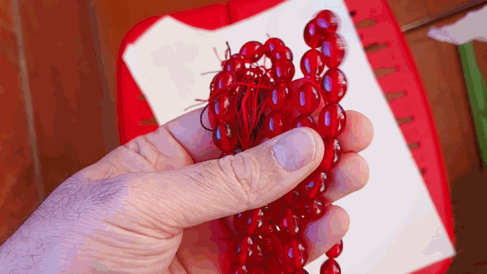 تسبیح سندلوس اصل معطر 51 دانه تراش بیضی کد 720 - Image 7