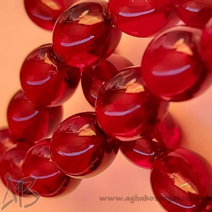 تسبیح سندلوس اصل معطر تخم مرغی 49 دانه کد 721 - Image 6