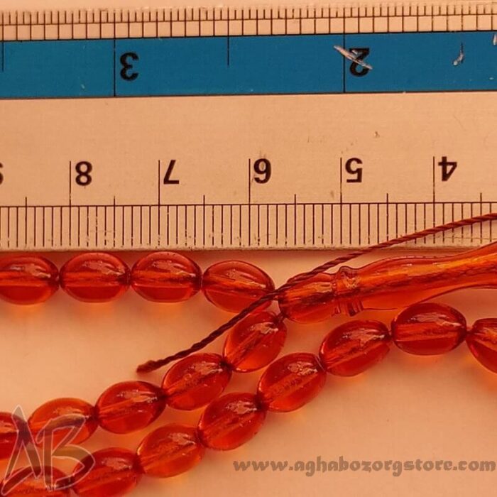 تسبیح سندلوس اصل معطر صد دانه بیضی کوچک سندانی کد 733 - Image 8