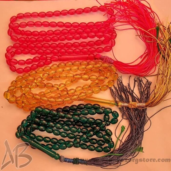 تسبیح سندلوس اصل بودار صد دانه بیضی کوچک کد 735 - Image 6