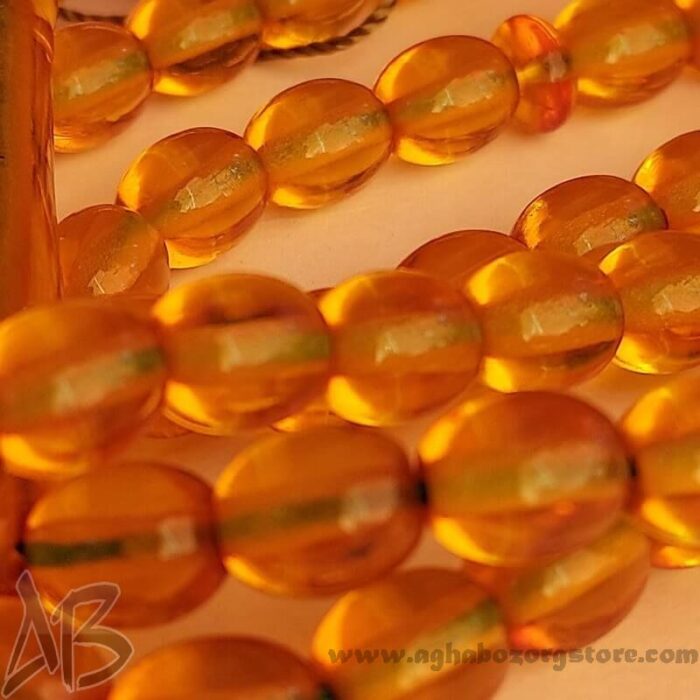 تسبیح سندلوس اصل معطر صد دانه بیضی کوچک کد 736 - Image 7