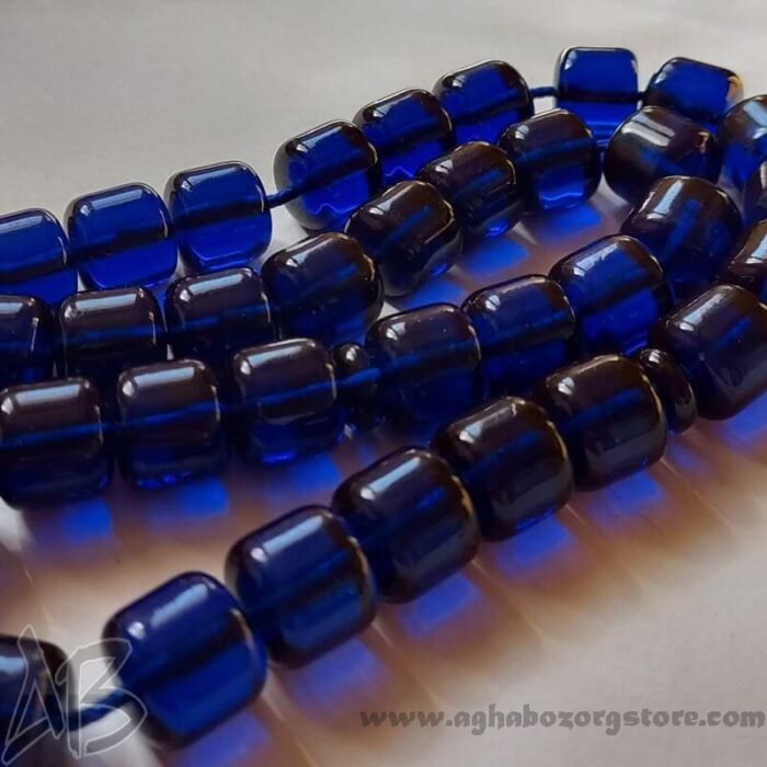 تسبیح سندلوس اصل دوپوست بودار 37 دانه استوانه‌ای کد 746 - Image 6