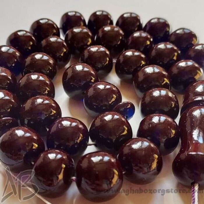 تسبیح سندلوس اصل  33 دانه بودار تراش چرتکه‌ای کد 747 - Image 5