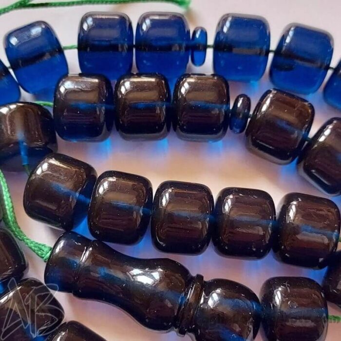 تسبیح سندلوس اصل بودار 33 دانه استوانه‌‌ای درشت کد 752 - Image 5