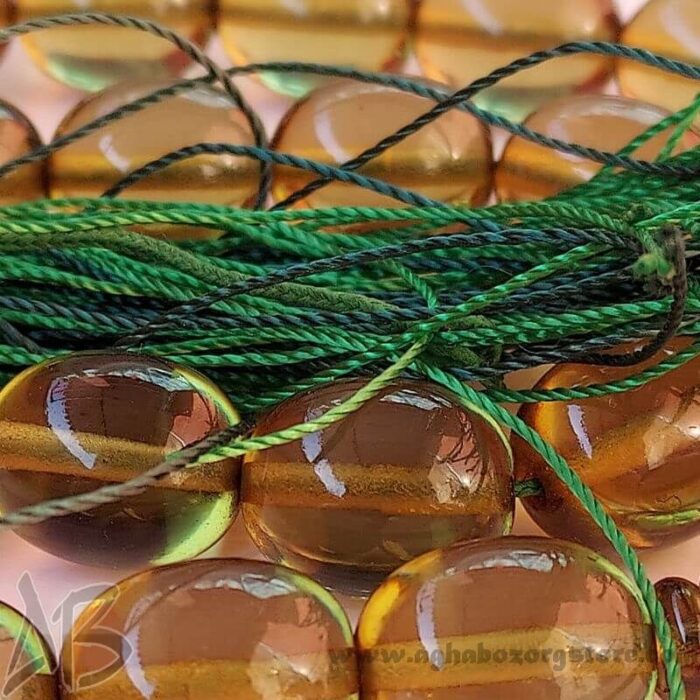 تسبیح سندلوس اصل بودار 33 دانه تراش بیضی درشت کد 753 - Image 3