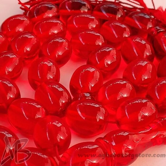 تسبیح سندلوس اصل بودار 35 دانه بیضی درشت کد 756 - Image 3