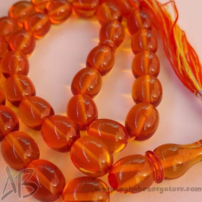 تسبیح سندلوس اصل بودار 33 دانه بیضی درشت کد 757 - Image 4