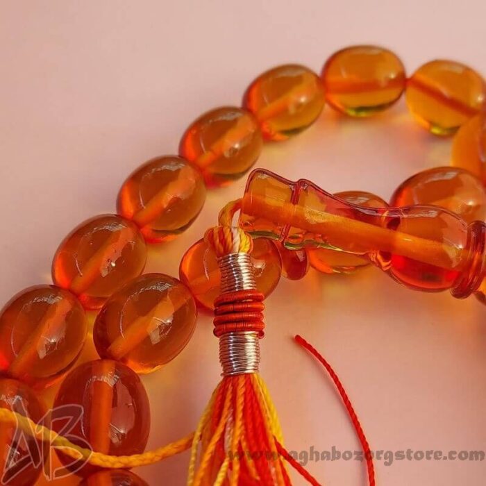 تسبیح سندلوس اصل بودار 33 دانه بیضی درشت کد 757 - Image 5