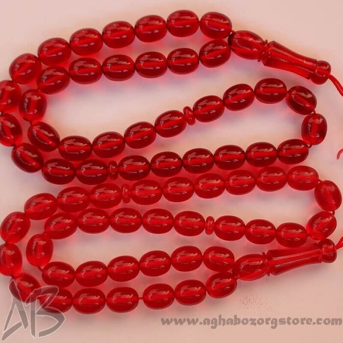 تسبیح سندلوس اصل بودار 35 دانه بیضی درشت کد 758 - Image 4