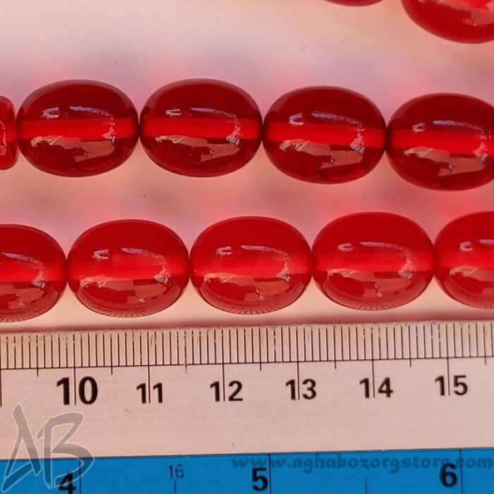 تسبیح سندلوس اصل بودار 35 دانه بیضی درشت کد 758 - Image 8