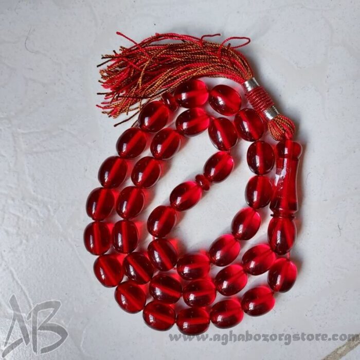 تسبیح سندلوس اصل بودار 35 دانه بیضی درشت کد 759 - Image 7