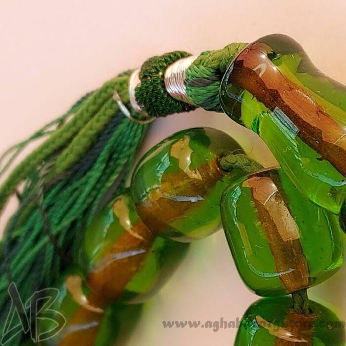 تسبیح سندلوس اصل معطر 33 دانه استوانه‌ای درشت کد 760 - Image 4