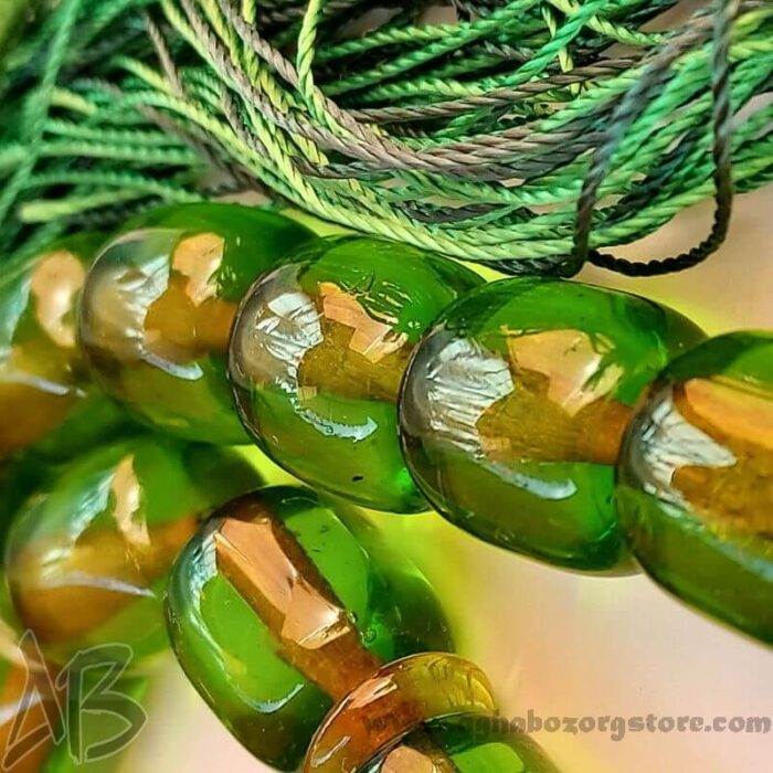 تسبیح سندلوس اصل معطر 33 دانه استوانه‌ای درشت کد 760 - Image 5