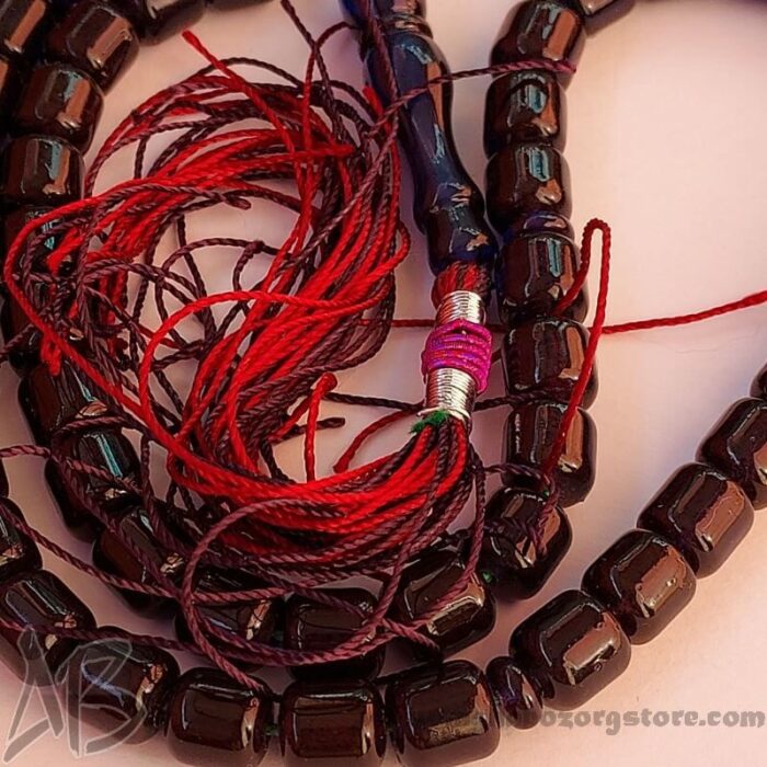 تسبیح سندلوس اصل 49دانه معطر استوانه‌ای کد 763 - Image 6