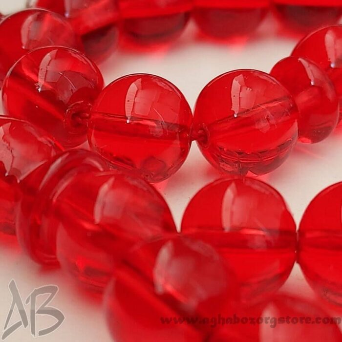 تسبیح سندلوس اصل بودار 33 دانه گرد تراش متوسط جلا خورده کد 767 - Image 5