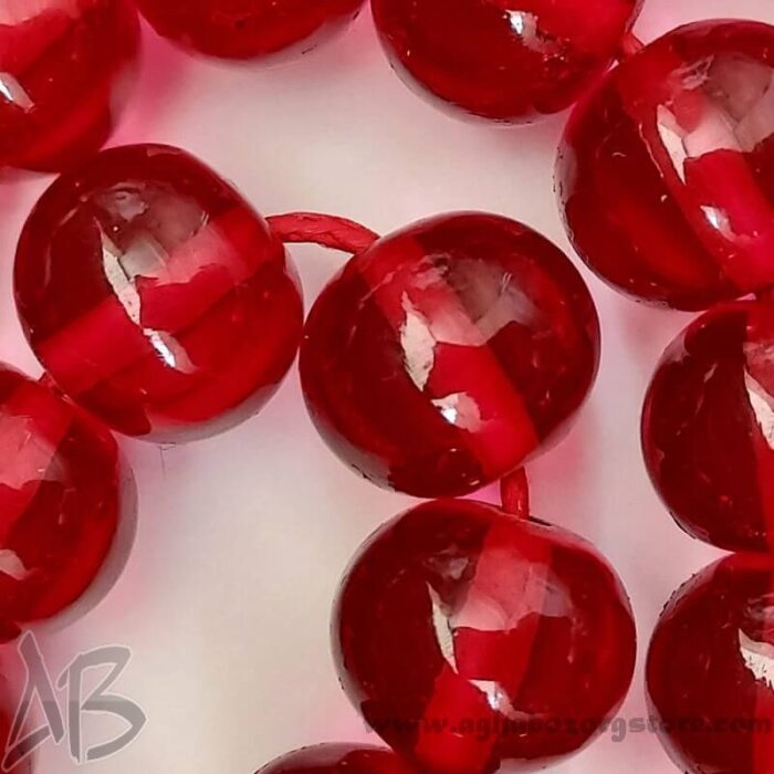 تسبیح سندلوس اصل معطر 45 دانه گرد تراش متوسط جلا خورده کد 768 - Image 7