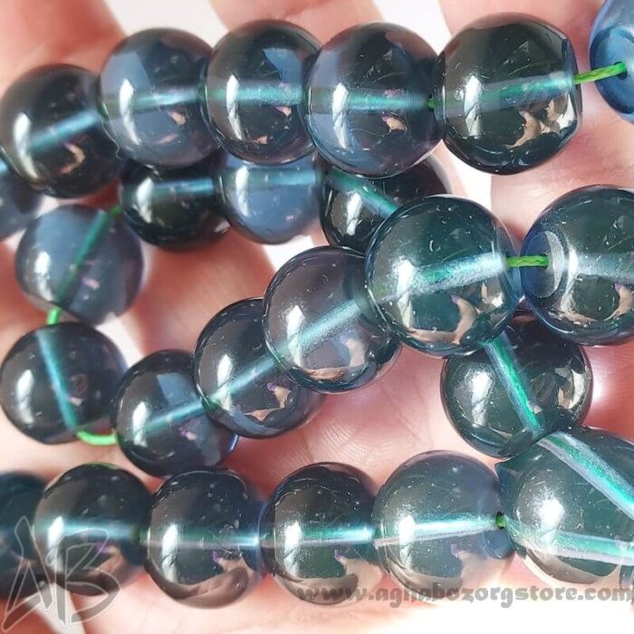 تسبیح سندلوس اصل کلکسیونی معطر 33 دانه تراش گرد شمش کمیاب خوشرنگ کد 782 - Image 5