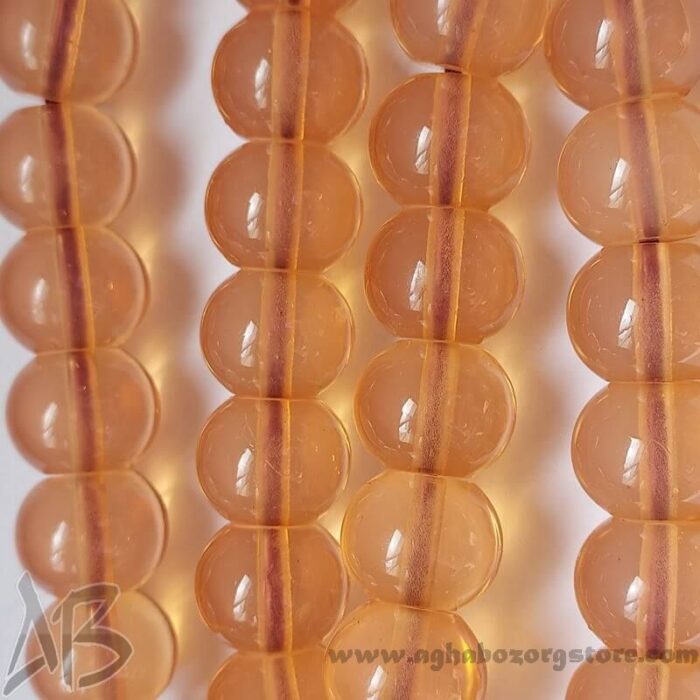 تسبیح سندلوس اصل معطر 33 دانه اپالین گرد شمش کمیاب تراش کردستان کد 785 - Image 6