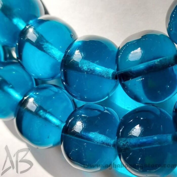 تسبیح سندلوس اصل معطر 33 دانه تراش گرد شمش کمیاب بسیار خوش تراش کد 787 - Image 3