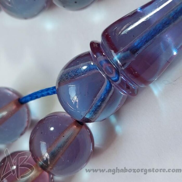 تسبیح سندلوس اصل بودار 33 دانه کد 797 گرد بسیار زیبا دورنگ - Image 4