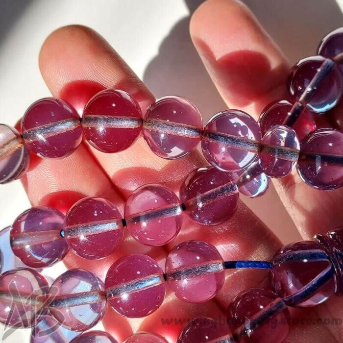 تسبیح سندلوس اصل بودار 33 دانه کد 797 گرد بسیار زیبا دورنگ - Image 5