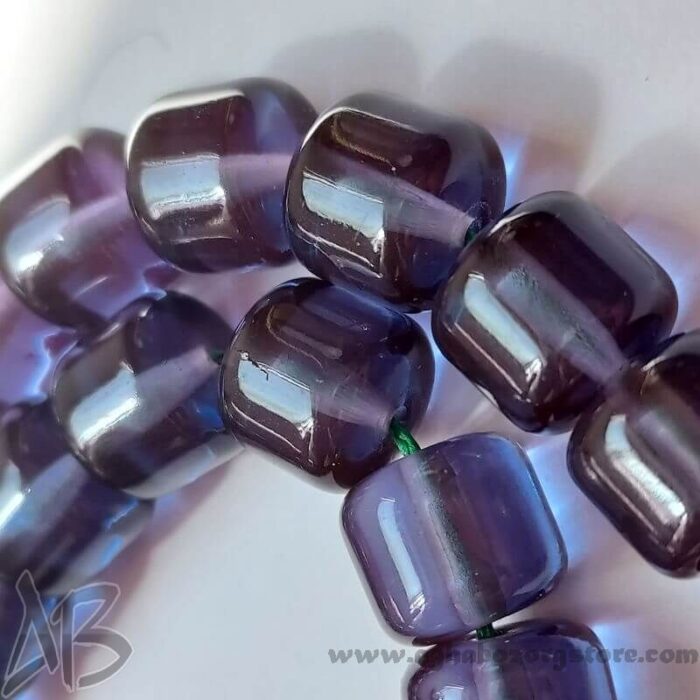 تسبیح سندلوس اصل بودار 47 دانه تراش استوانه‌ای کد 803 - Image 5