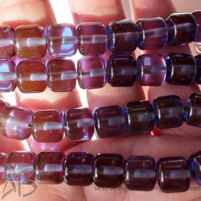 تسبیح سندلوس اصل بودار 47 دانه تراش استوانه‌ای کد 803 - Image 6