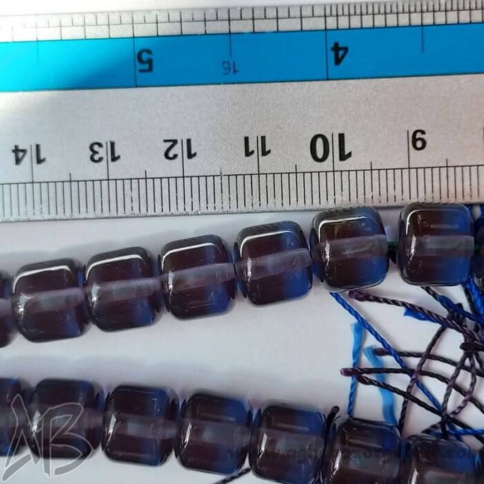 تسبیح سندلوس اصل بودار 47 دانه تراش استوانه‌ای کد 803 - Image 7