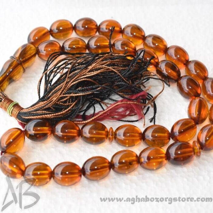 تسبیح سندلوس اصل بودار 33 دانه تراش بیضی خوشرنگ کد 807 - Image 5