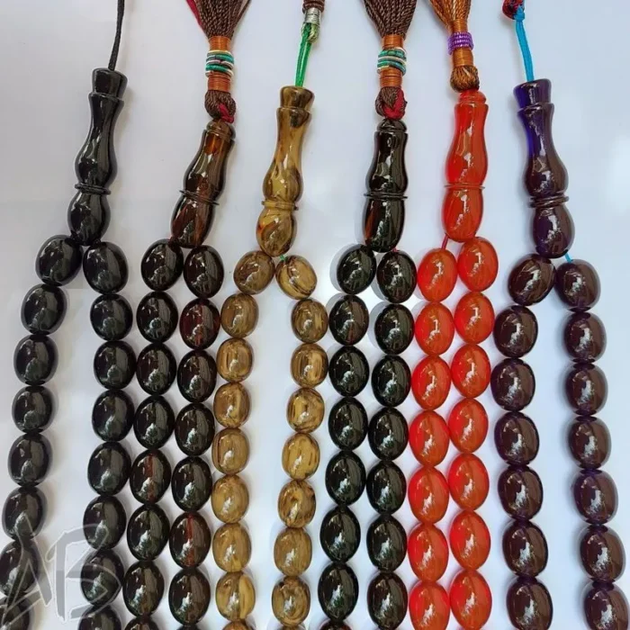 تسبیح سندلوس 41 دانه بودار تراش بیضی خوش تراش و بسیار زیبا کد 871 آقابزرگ - Image 4