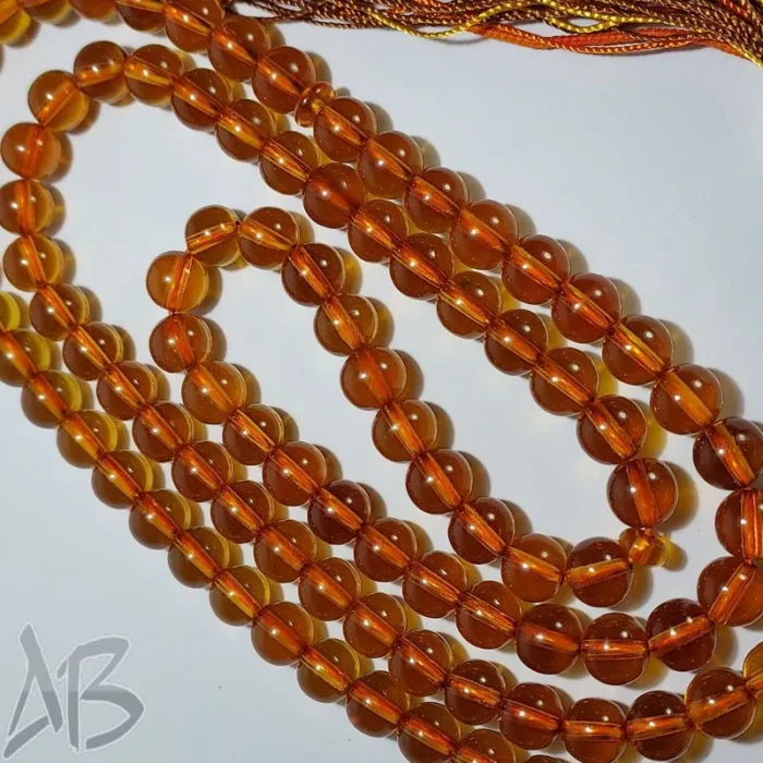 تسبیح سندلوس صد دانه بلند (101 دانه) بودار تراش گرد شمش ویتنامی اصل کد 889 آقابزرگ - Image 3