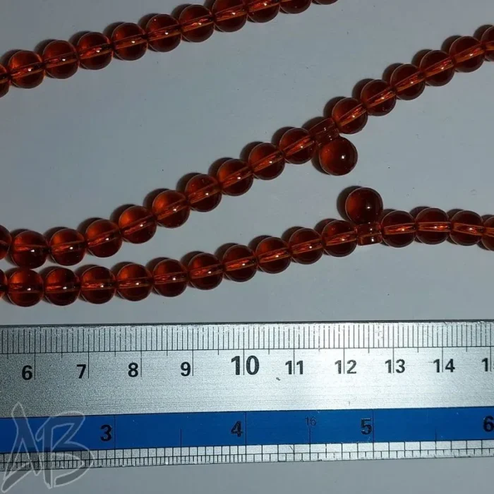 تسبیح سندلوس صددانه (101 دانه) بودار گرد سندانی شمش بسیار خوشرنگ کد 902 آقابزرگ - Image 6