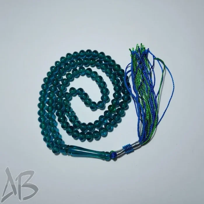 تسبیح سندلوس صددانه (101 دانه) بودار گرد ریز و بسیار خوشرنگ کد 903 آقابزرگ - Image 7