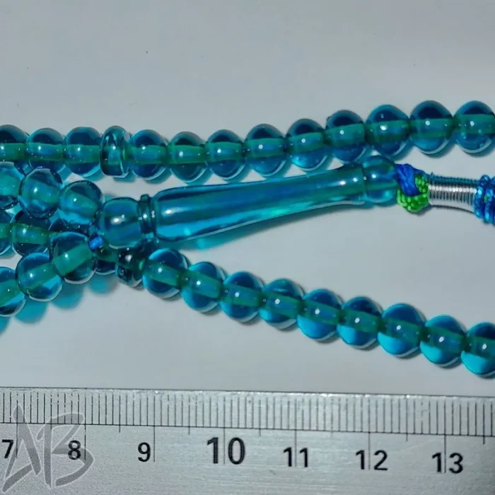 تسبیح سندلوس صددانه (101 دانه) بودار گرد ریز و بسیار خوشرنگ کد 903 آقابزرگ - Image 6