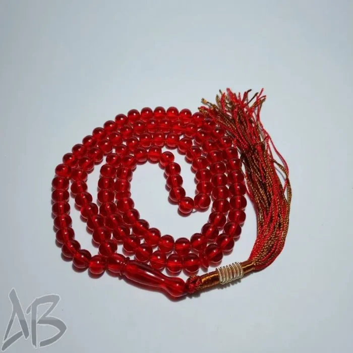 تسبیح سندلوس صددانه (101 دانه) بودار گرد ریز و بسیار خوشرنگ کد 905 آقابزرگ - Image 7