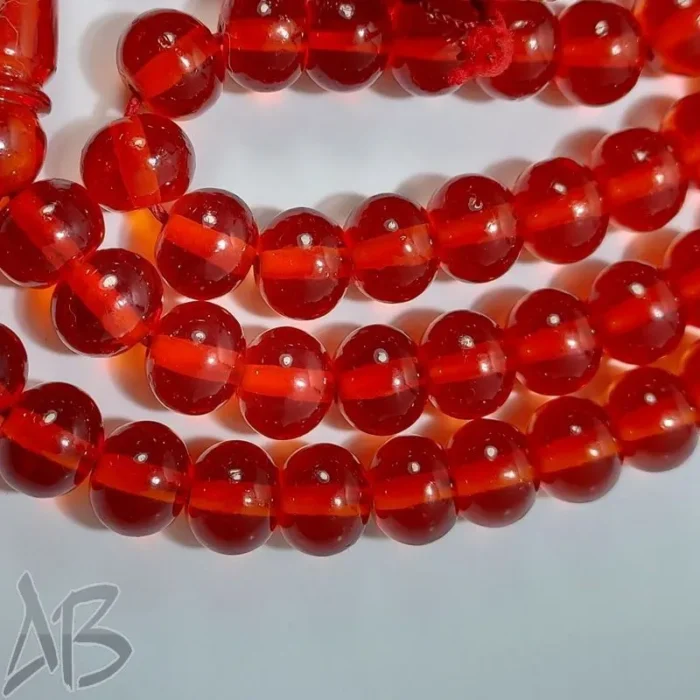 تسبیح سندلوس بودار 100 دانه قرمز خوشرنگ کد 820 - Image 5