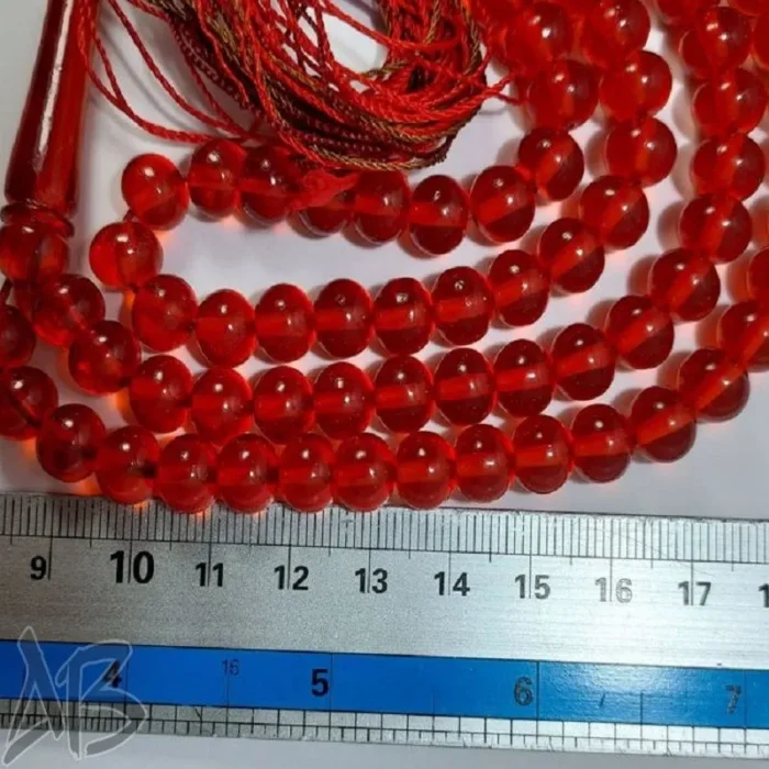 تسبیح سندلوس بودار 100 دانه قرمز خوشرنگ کد 820 - Image 7