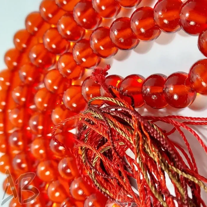تسبیح سندلوس بودار 100 دانه قرمز خوشرنگ کد 820 - Image 4