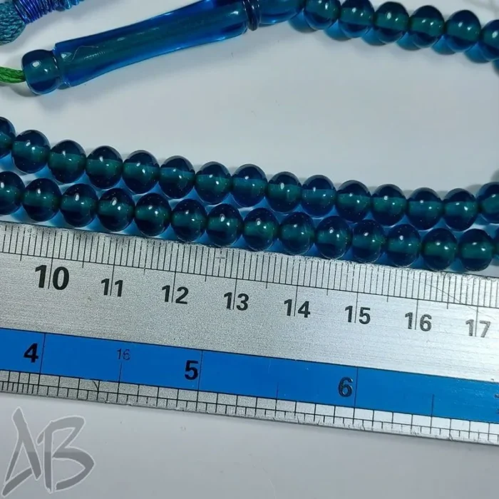 تسبیح سندلوس صد دانه (101 دانه) بودار کد 821 بسیار خوشرنگ و خوش تراش آقابزرگ - Image 7