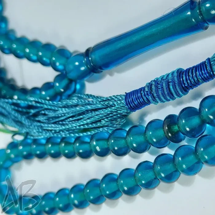 تسبیح سندلوس صد دانه (101 دانه) بودار کد 821 بسیار خوشرنگ و خوش تراش آقابزرگ - Image 3