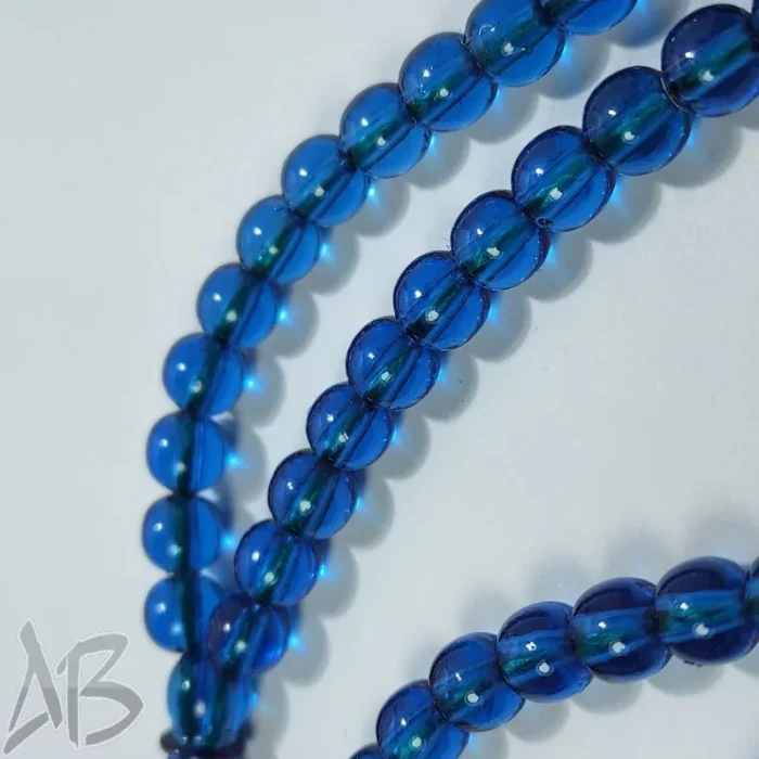 تسبیح سندلوس صد دانه (101 دانه) گرد بودار کد 822 سندانی بسیار شکیل آقابزرگ - Image 5