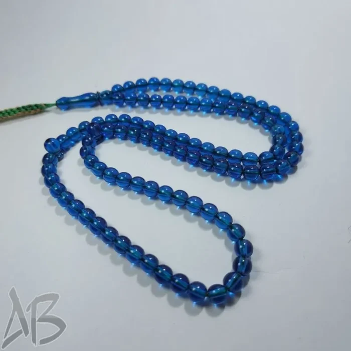 تسبیح سندلوس صد دانه (101 دانه) گرد بودار کد 822 سندانی بسیار شکیل آقابزرگ - Image 6