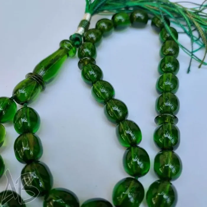 تسبیح سندلوس 33 دانه بودار تراش بیضی خوش دست کد 846 آقابزرگ - Image 4