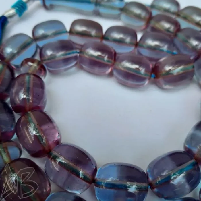 تسبیح سندلوس 33 دانه بودار تراش خربزه ای شمش کمیاب هنگ کنگی کد 856 آقابزرگ - Image 3